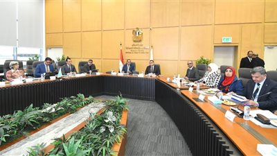 وزير الإسكان يعقد اجتماعا مع محافظ قنا لمناقشة مخطط تنمية قرى الظهير الصحراوي