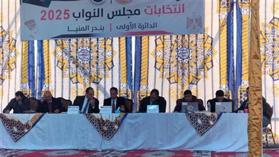 مندوب المرشح عمرو طه يتقدم بتظلم للجنة العامة عقب إعلان نتيجة الحصر العددي بالمنيا