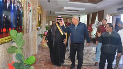 محافظ الوادي الجديد يستقبل وفدًا سعوديًا مشاركًا بمهرجان الرياضات التراثية والفنون