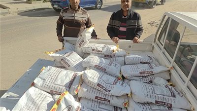 ضبط نصف طن دقيق كيك مجهول المصدر داخل مخزن غير مرخص بالعوامية في الأقصر