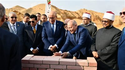 يضم مركزا ثقافيا.. محافظ القاهرة ووزير الرياضة يشهدان وضع حجر الأساس لمسجد قضاة مصر