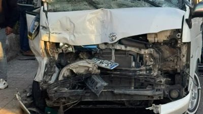 إصابة 3 أشخاص في حادث تصادم سيارتين بالإسكندرية