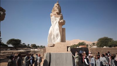 أزمة مخالفة البروتوكول.. سر غياب محافظ الأقصر ونائبه خلال إزاحة الستار عن تمثالي أمنحتب الثالث بحضور وزير السياحة