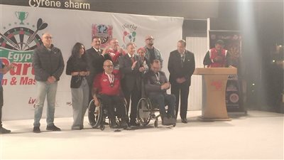 مصر تفوز بالمركز الثاني والثالث في البطولة الدولية للدارتس بشرم الشيخ