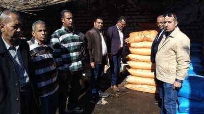 تموين الأقصر تضبط 3 أطنان أسمدة مدعمة قبل تهريبها للسوق السوداء بإسنا