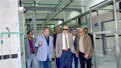 محافظ الأقصر يتفقد اللمسات الأخيرة لمجزر الحبيل النصف آلي وشادر الخضراوات الجديد