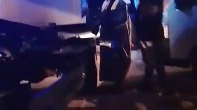 إصابة 8 أشخاص في حادث انقلاب ميكروباص بطريق القاهرة – الإسكندرية الصحراوي 