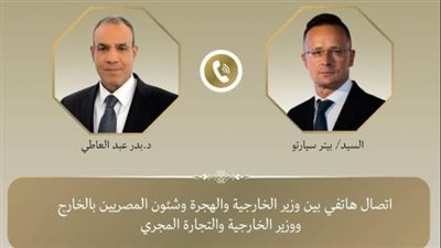 تعزيز التعاون الثنائي ودعم استقرار قطاع غزة.. وزير الخارجية يجري اتصالًا بنظيره المجري 