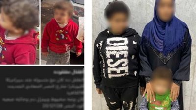 ابني وقع وهو بيلعب.. كشف ملابسات استغلال أطفال في التسول بالبساتين