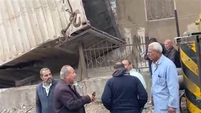 السكة الحديد تواصل صيانة خط القاهرة – الإسكندرية بطوخ وتخزن قطار البضائع على الخط المناوب