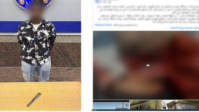 بسبب لهو الأطفال.. القبض على المعتدي على شخصين بسلاح أبيض بالسويس