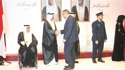 محافظ الجيزة يشهد احتفالية اليوم الوطني لقطر بالقاهرة