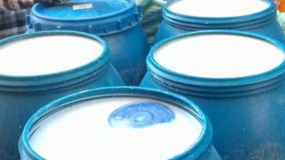 ضبط 2600 لتر لبن غير صالح للاستهلاك بمركز ببا في بني سويف