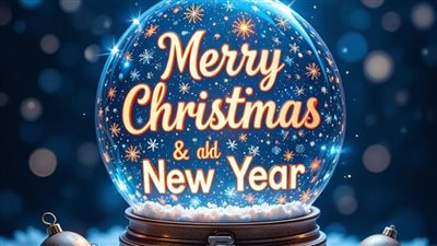 صور الكريسماس 2026.. تصاميم رقمية تحمل عبارات التهنئة بالعام الجديد 