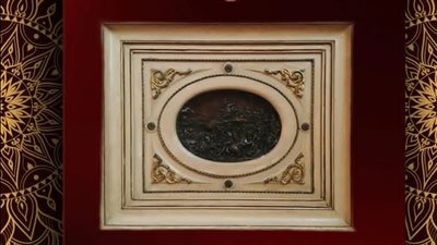 لوحة ملكية فرنسية تكشف عن أسرار الجنود والكنائس في متحف ركن فاروق