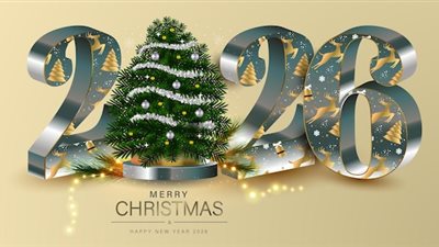 عبارات تهنئة بالكريسماس 2026 وخلفيات احتفالية.. نتمنى لكم أياما مباركة