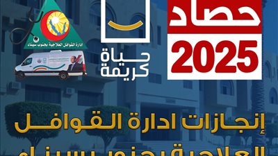 حصاد 2025 لقوافل حياة كريمة بجنوب سيناء.. الكشف الطبي على 20 ألف مواطن بمختلف التخصصات