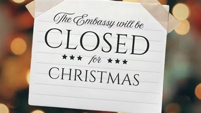 تأجيل التأشيرات.. إغلاق السفارة الأمريكية بالقاهرة من 23 لـ28 ديسمبر بمناسبة عيد الميلاد 