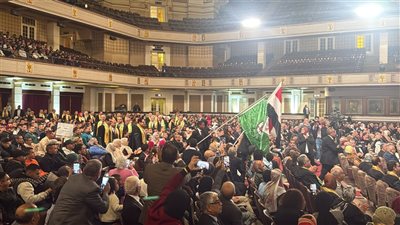 بحضور وزراء.. جامعة القاهرة تحتفل بعيد العلم العشرين بقاعة الاحتفالات الكبرى