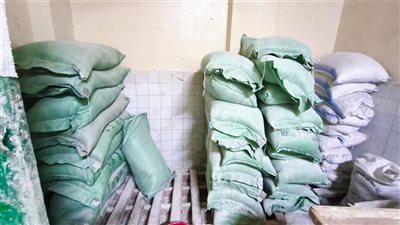 ضبط 3 أطنان دقيق دون فواتير في بنها