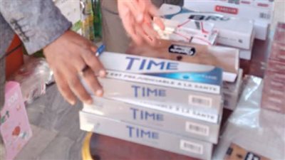 ضبط سجائر مهربة ومنتهية الصلاحية خلال حملة موسعة بالوادي الجديد