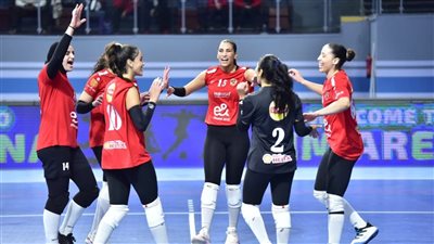 سيدات طائرة الأهلي يفوز على سبورتنج في المباراة الأولى بدوري المرتبط