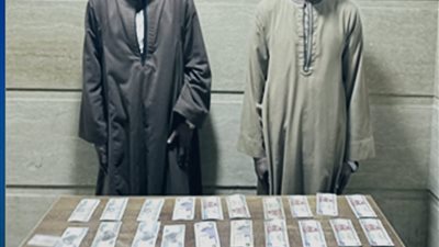 ضبط شخصين بتهمة توزيع مبالغ مالية بمحيط لجان مركز جهينة في سوهاج