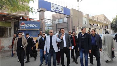 محافظ المنيا يوجّه بتطوير ميدان الحميات وتجهيز استراحة داخل مستشفى الحميات لمرافقي المرضى