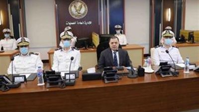 لجنة من حقوق الإنسان بوزارة الداخلية تتفقد دفتر أحوال أقسام شرطة دمياط (صور)