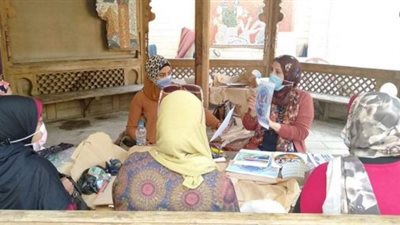 قطاع المتاحف ينظم برامج الحرف التراثية بالمتحف القبطي لذوي الاحتياجات الخاصة (صور)