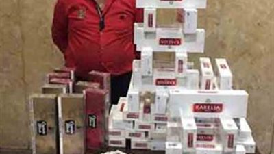 ضبط 15 ألف علبة سجائر بمخزن غير مرخص بعابدين