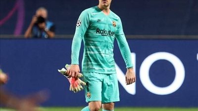 شتيجن يسعى إلى مواصلة رقمه القياسي أمام أوساسونا