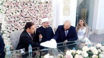 شاهد.. الصورة الأولى من عقد قران ميار الغيطي
