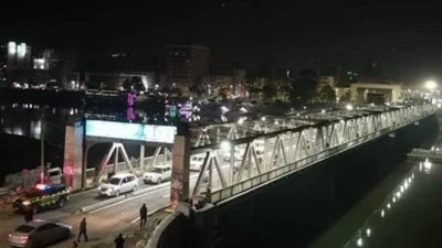 فتح كوبري “كفر الجزار” الأثري ببنها أمام حركة السيارات بعد تطويره (صورة)