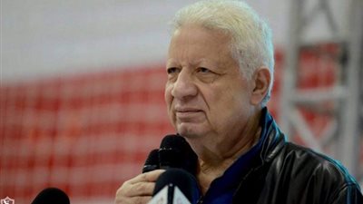 آخر ما قاله مرتضى منصور خلال اجتماعه مع لاعبي الزمالك قبل الإيقاف