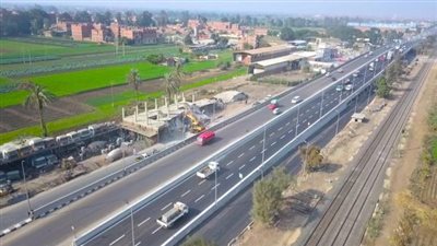 وزير النقل ومحافظ القليوبية يشهدان التشغيل التجريبي لكوبري قلما العلوي تمهيدًا لافتتاحه