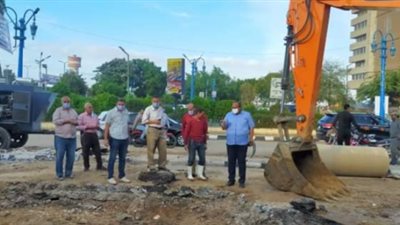 للمرة الثانية.. كسر مفاجئ يتسبب في قطع مياه الشرب عن 3 قرى بالفيوم