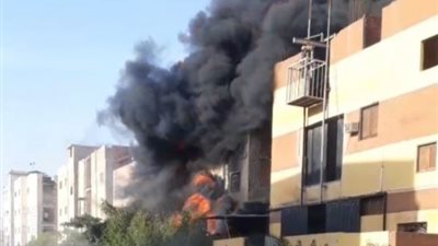 حريق هائل في مصنع “تنر” بالروبيكي في العاشر من رمضان (صور وفيديو)