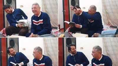 أحمد حاتم يهنئ محمود حميدة في ذكرى ميلاده: “مش كل مين كسر سنونه يصدق جنونه” (صورة)