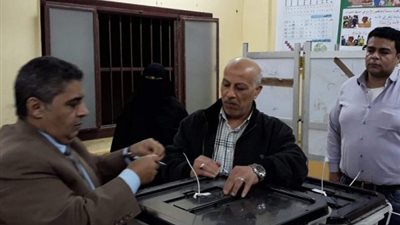 فوز مي غيث وخالد مشهور ووجيه أباظة فى انتخابات النواب بمنيا القمح