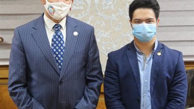 وزير الشباب يضم أحد متلازمي داون منسقًا لأنشطة ذوي الهمم بالوزارة (صور)