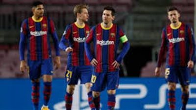 إصابة قوية للاعب برشلونة المعار