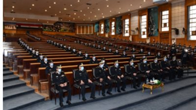 مفتي الجمهورية لطلاب الشرطة: مداخلاتكم تعكس وعيكم بقضايا الوطن