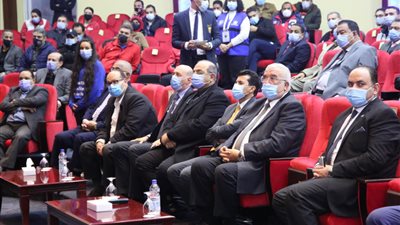 وزير الرياضة ورئيس اللجنة الأولمبية يجتمعان بالمتأهلين لدورة الألعاب بطوكيو