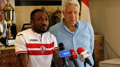 الزمالك يتواصل مع وكيل أشيمبونج لحل الأزمة بشكل ودي