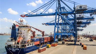 ميناء دمياط يشهد حركة نشاط واسعة في تداول البضائع العامة والحاويات