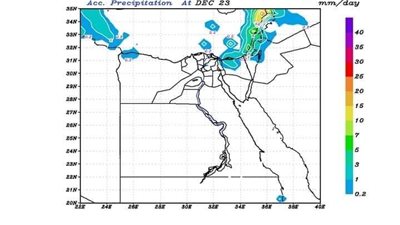 مركز التنبؤ يكشف تفاصيل حالة الطقس خلال الـ3 أيام المقبلة (صور وخرائط)