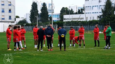 النجم الساحلي يصل إلى ستاد عثمان أحمد عثمان لمواجهة المقاولون في الكونفيدرالية (صور وفيديو)