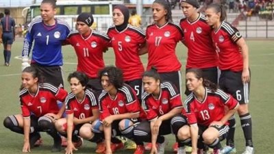 منتخب الكرة النسائية يخوض مرانه الأخير استعدادًا لمواجهة لبنان