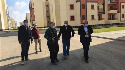 انتهاء تشطيب 1740 وحدة إسكان اجتماعي في حي الفردوس بمدينة السادات تمهيدا لتسليمها